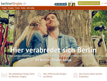 Tablet Screenshot of berlinersingles.de